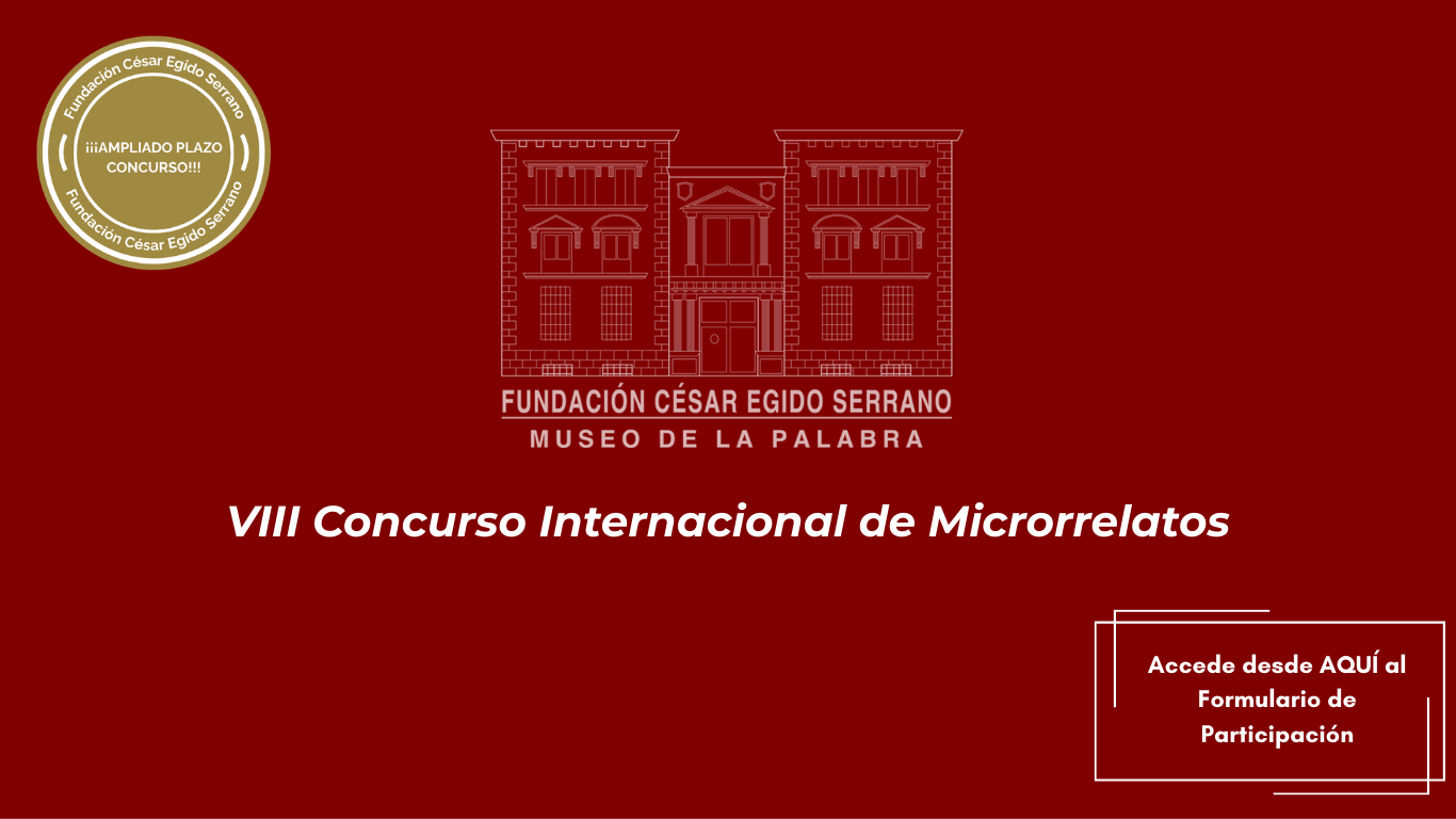 VIII Concurso de Microrrelatos Sitio web ampliación de plazo