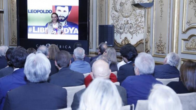 Lilian Tintori agradece a España por dar a conocer al mundo &quot;la verdad&quot; sobre Venezuela