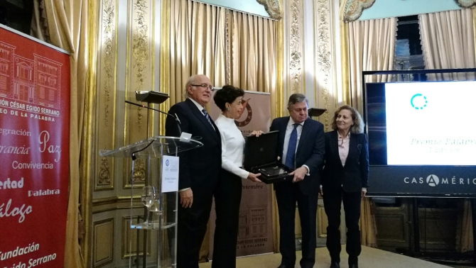 Lilian Tintori, premio Palabra 2017: “Mi voz representa a los presos políticos de Venezuela”